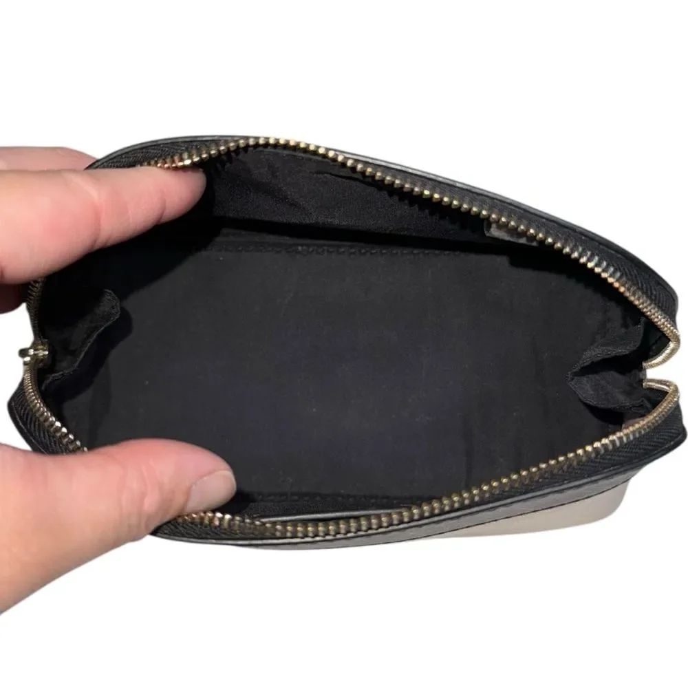 |EUC| KATE SPADE Staci Color Black Small Cosmetic Case